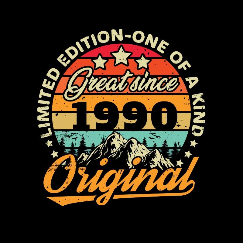 1990 ' s Vintage Original 1990 ' s cadeau d’anniversaire