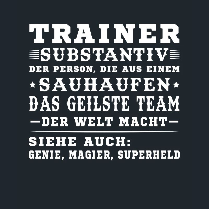 Bester Trainer Tshirt Coach Geschenk