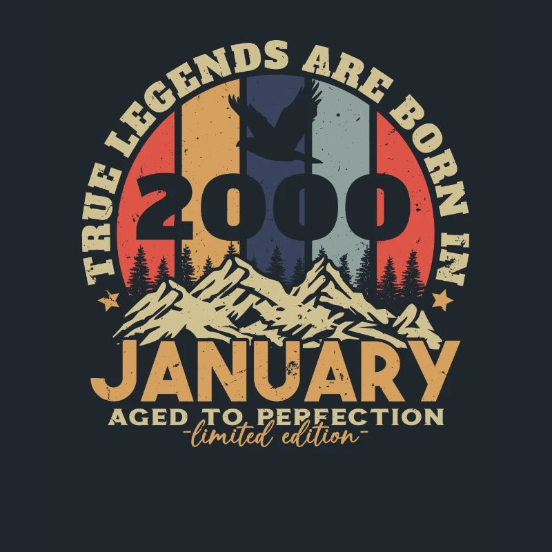 Cadeau D'anniversaire Nées En Janvier 2000