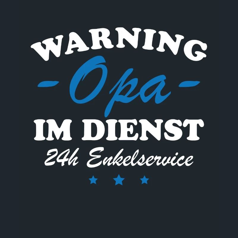 Opa im Dienst Geschenkidee