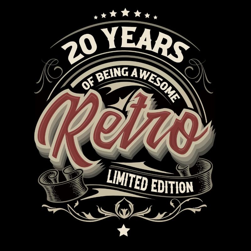 20 Year Special Vintage Anniversary Gift
