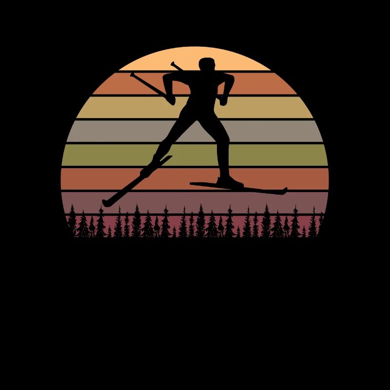 Vintage Sun Ski Gift for Skiers