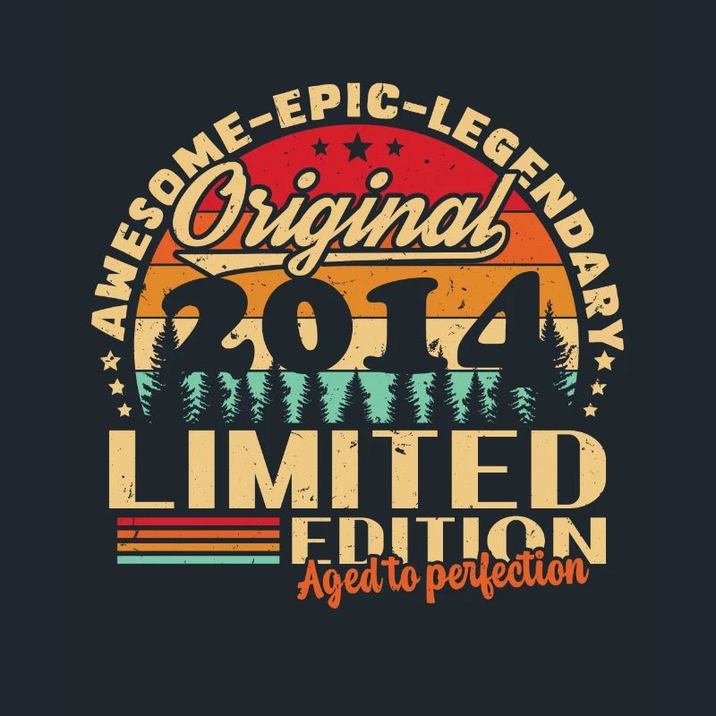 2014 Vintage Retro Anniversary Gift