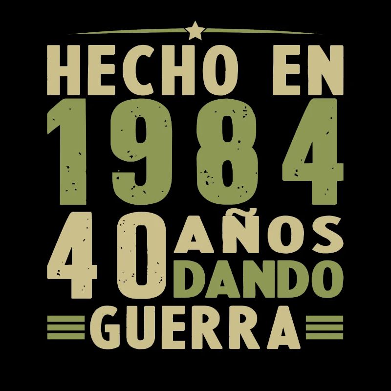 Fabriqué en 1984 40 ans d’existence Cadeau d’anniversaire
