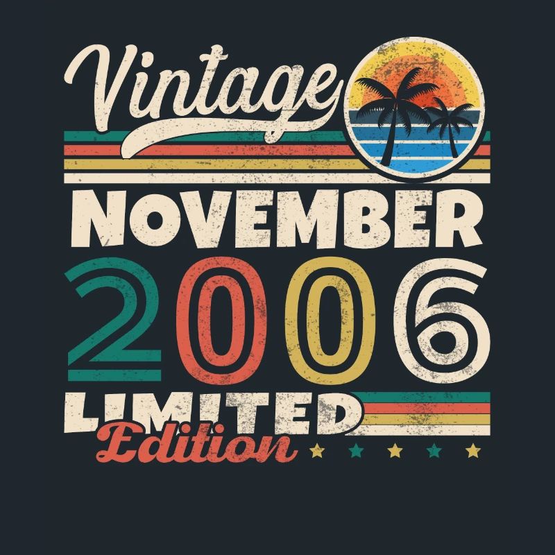 November 2006 Vintage Retro Geburtstagsgeschenk