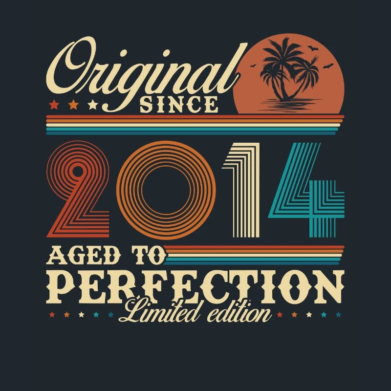 2014 Vintage Retro Geburtstagsgeschenk