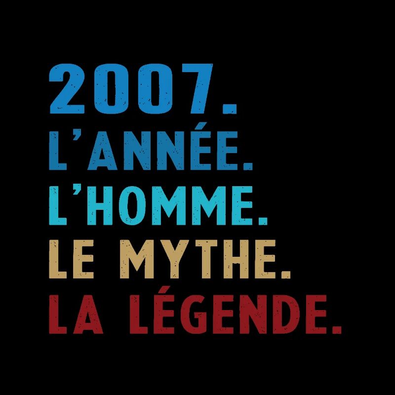2007 Jahr Mann Mythos Legende