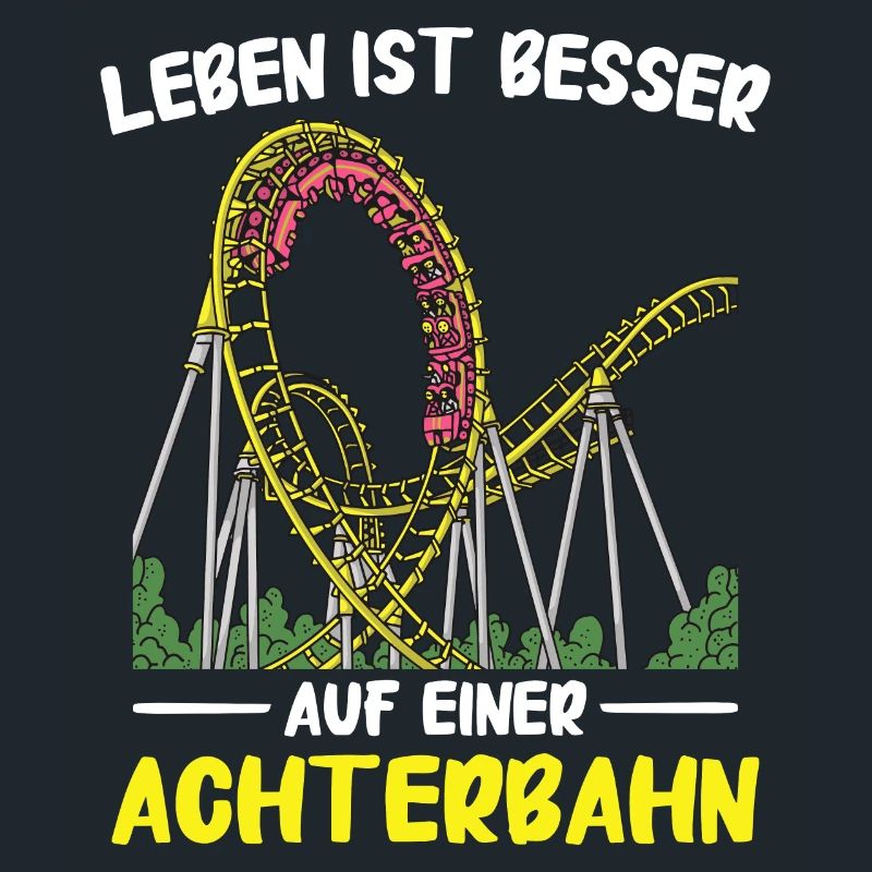 Achterbahn Freizeitpark Roller Coaster