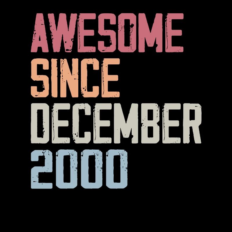 Anniversaire Décembre 2000 L’original 2000 Décembr