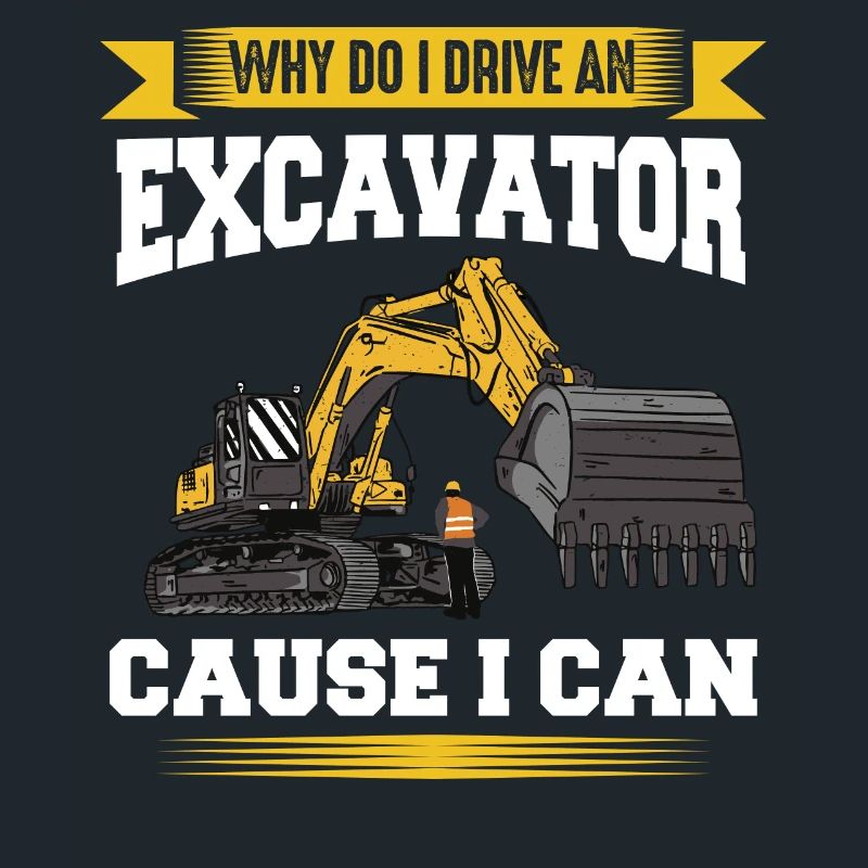 Excavator Excavator Driver Construction Site Work