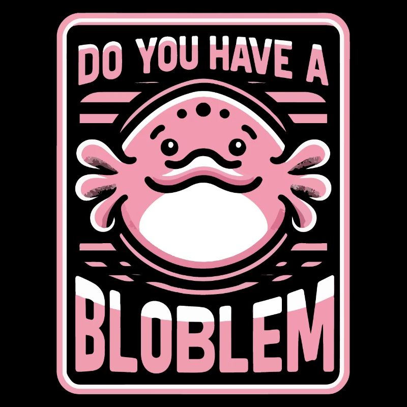Blobfish Poisson Drôle Blob Blobby Blob Poisson