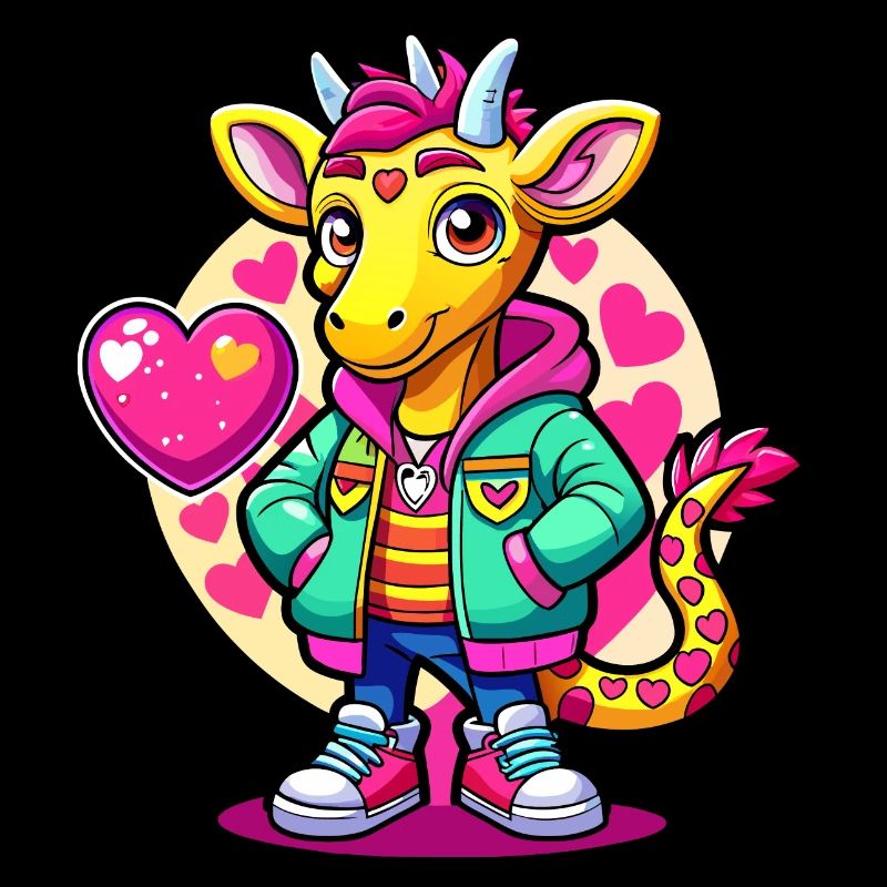 Giraffe Parade: Cool Giraffe