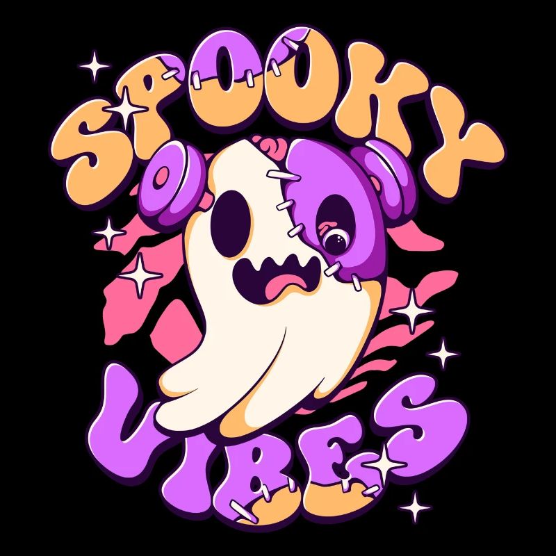 Spooky Mood Halloween Ghost