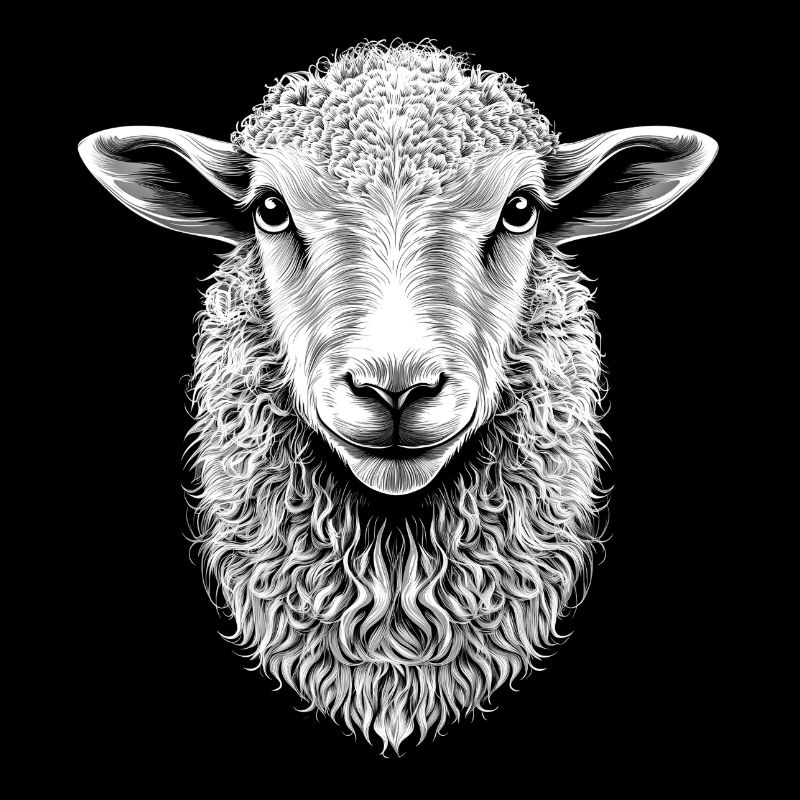 Sheep Portrait Sheep Shepherd Animals
