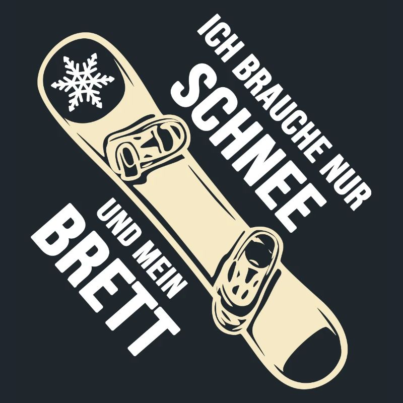 Snowboard Snowboarder Softboot "Schnee & Brett"