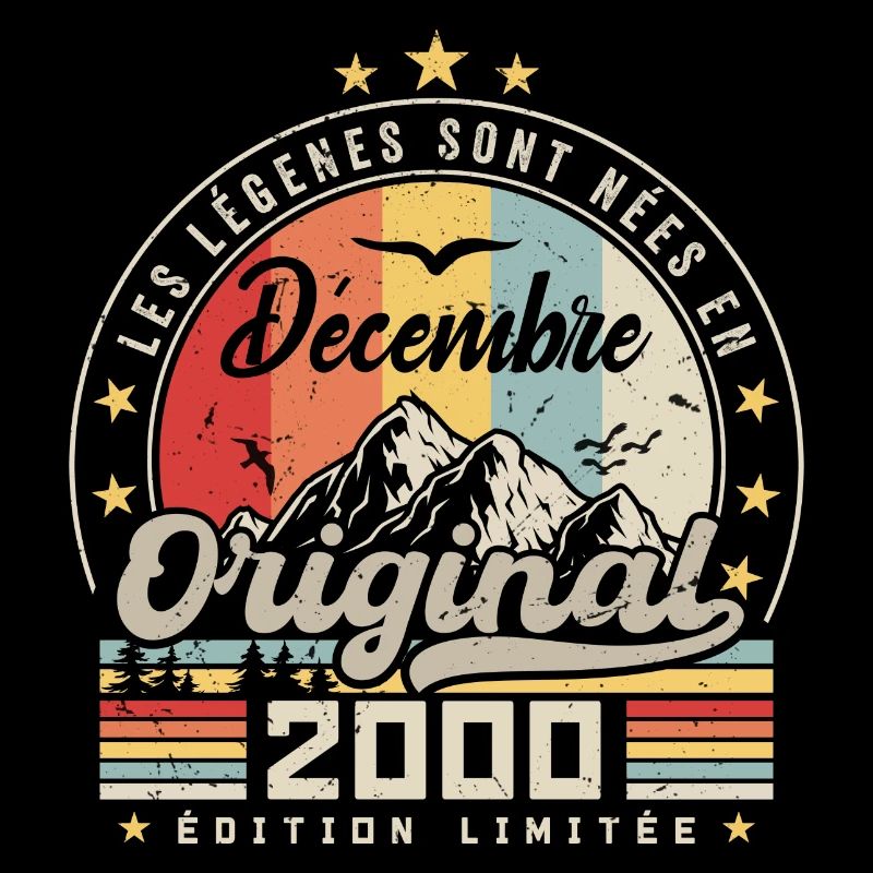 Cadeau D'anniversaire Nées En Décembre 2000