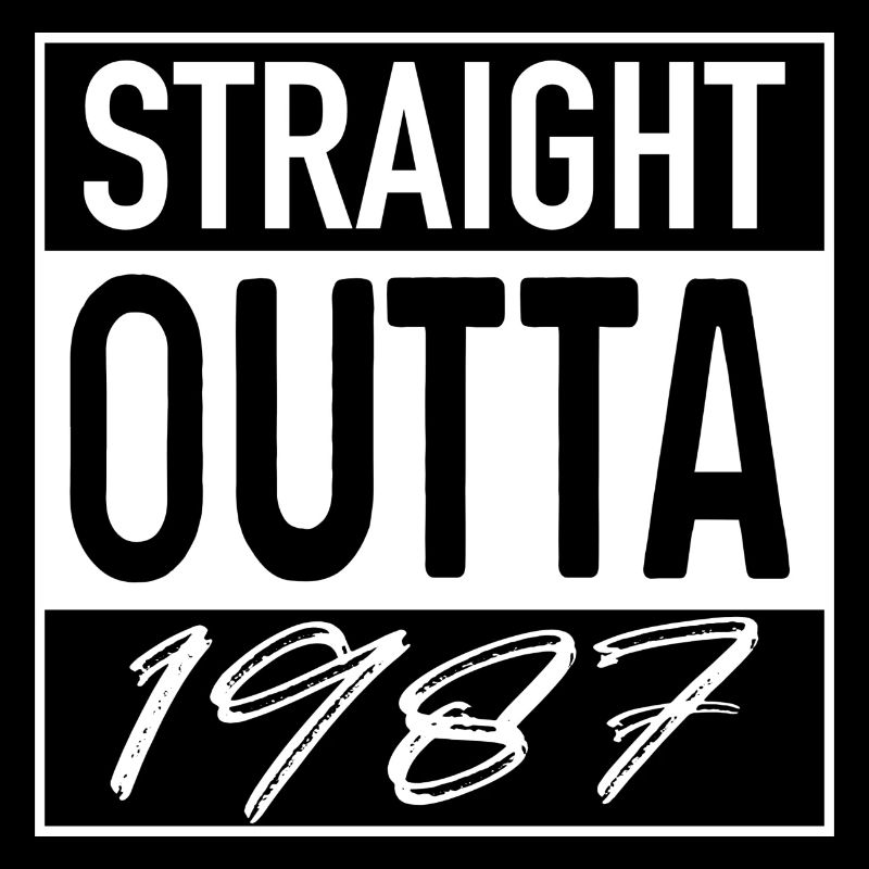 Straight OUTTA 1987