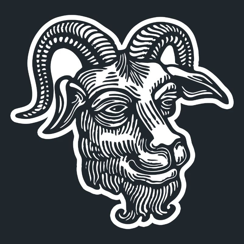 Steinbock Ziege