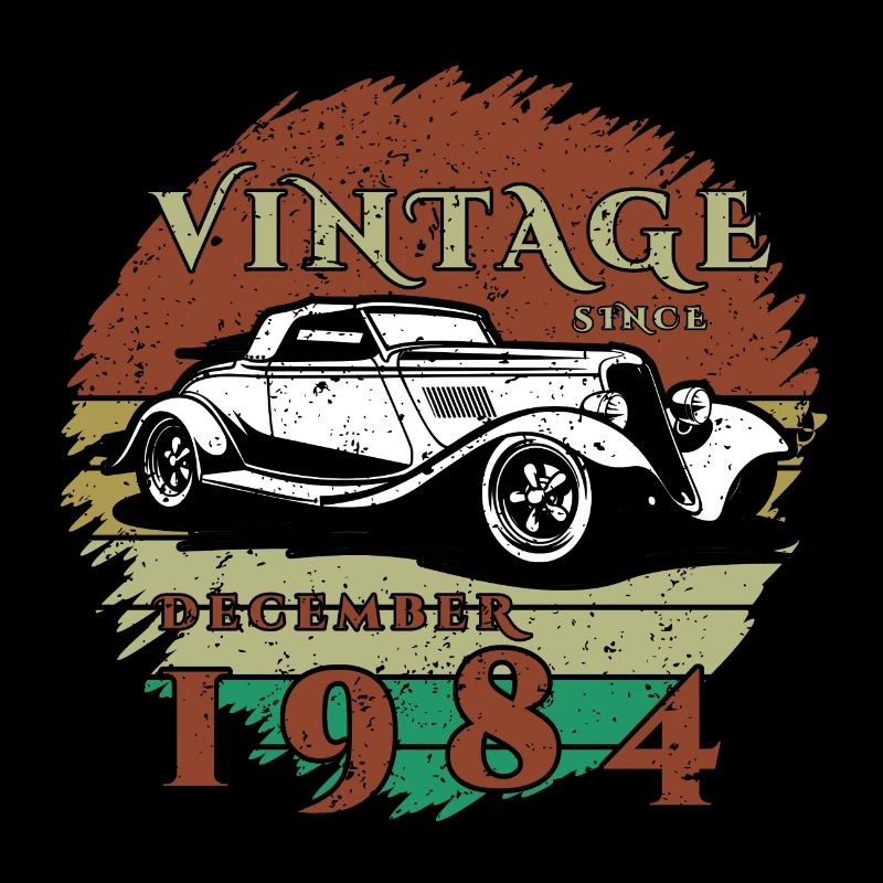 40. Geburtstag - Klassiker - Vintage since 12/1984