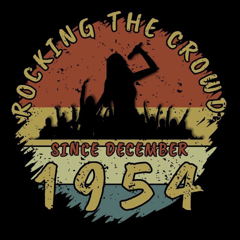70th Birthday Rocking the crowd SNG 12/1954