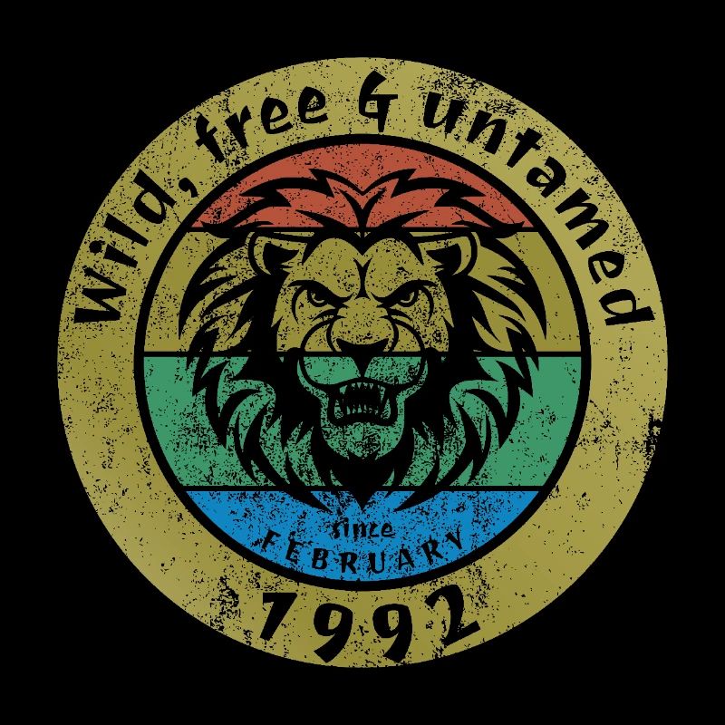 33. Geburtstag Wild, free & untamed since 02/1992