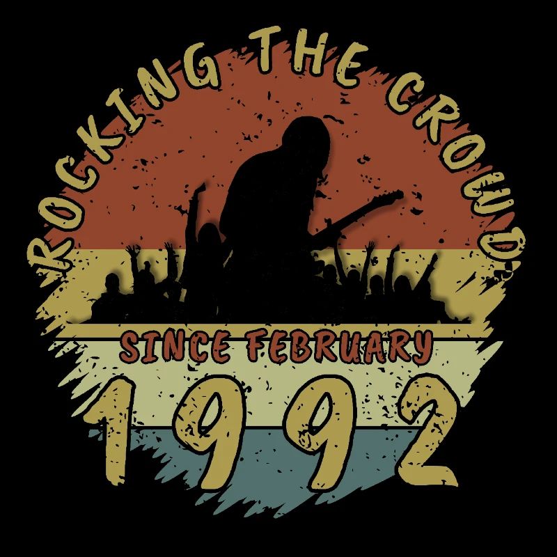 33. Geburtstag Rocking the crowd GIT 02/1992