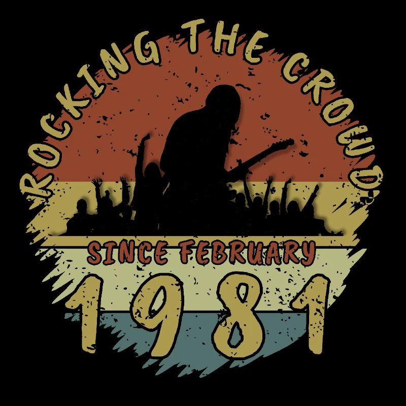 44. Geburtstag Rocking the crowd GIT 02/1981