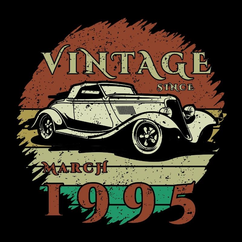 30. Geburtstag - Klassiker - Vintage since 03/1995