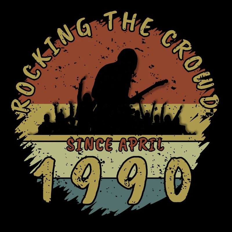 35. Geburtstag Rocking the crowd GIT 04/1990