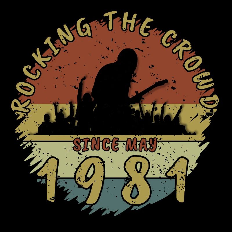 44. Geburtstag Rocking the crowd GIT 05/1981