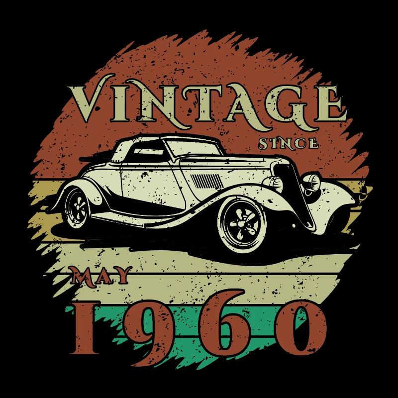 65. Geburtstag - Klassiker - Vintage since 05/1960