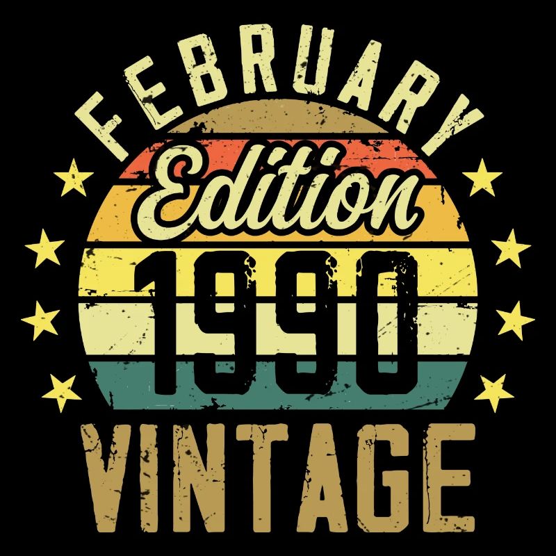 Anniversaire 34 ans - Cadeau Février 1990 - 34e