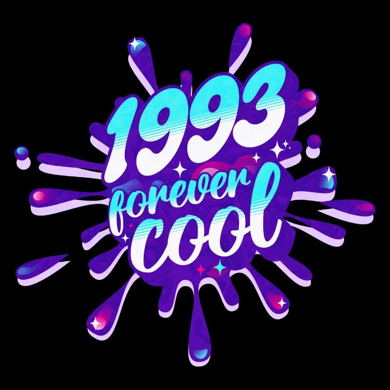 Année Cool 1993 Anniversaire 30 Ans