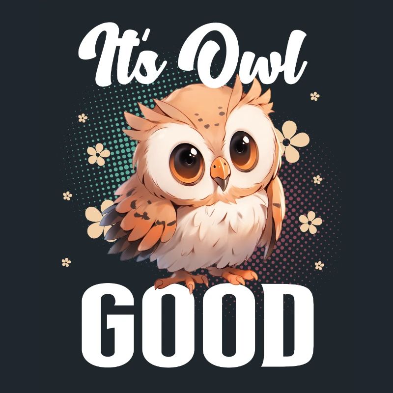 Son hibou bon Eule Eulen