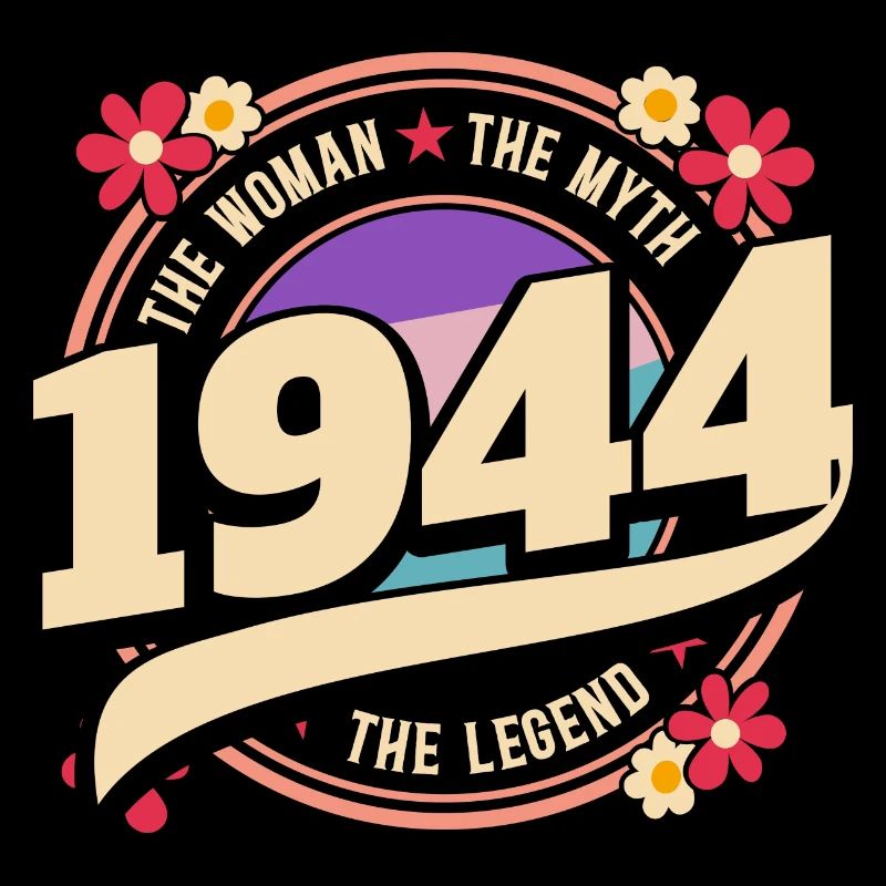 Year 1944 The Legend 80 Years Anniversary