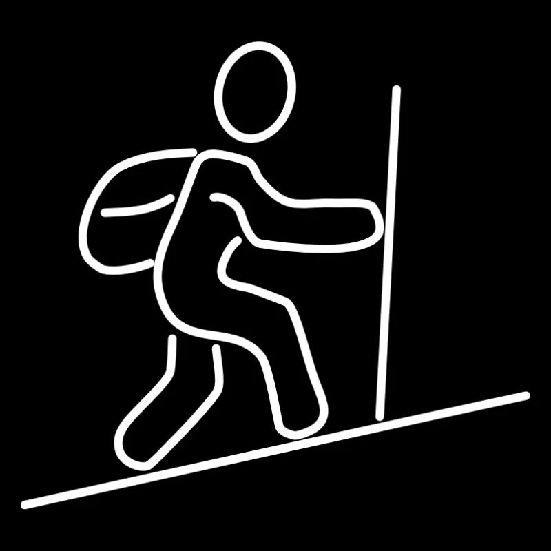 Bergwanderer Bergsteiger