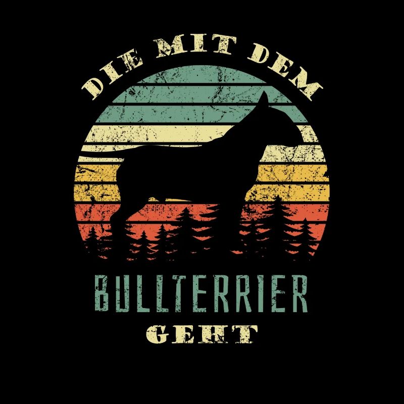 Die mit dem Bullterrier geht - Gassi gehen