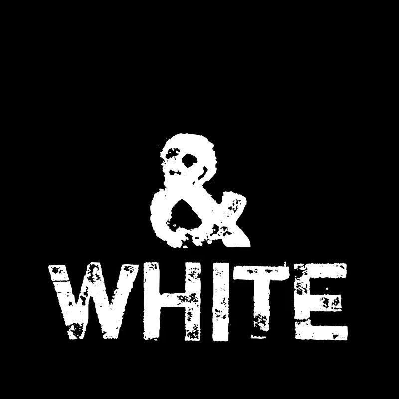 Noir et blanc - Contraste