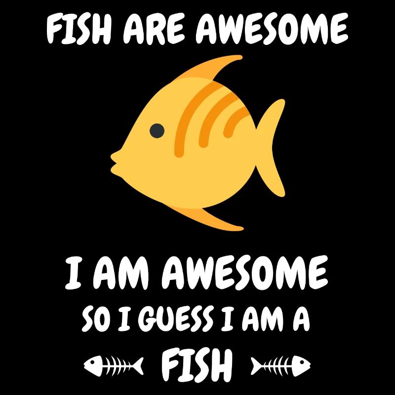 Lustiges Fischdesign
