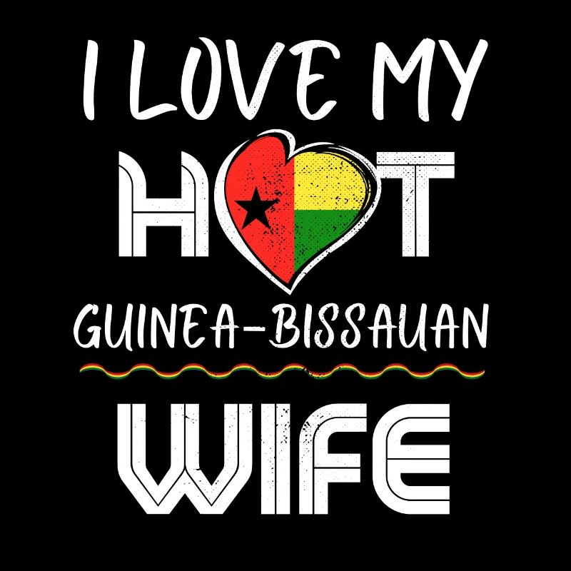 C’est drôle j’aime mon mari chaud de Guinée-Bisauan