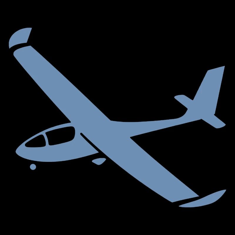 Minimalist Airplane Silhouettes - Elegant