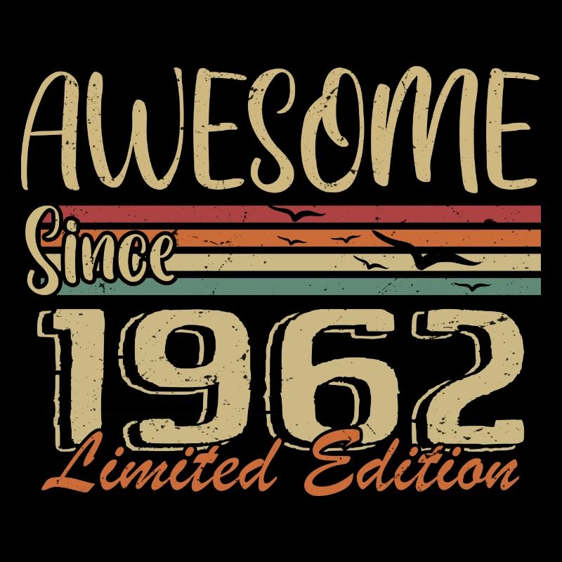 Legends Were Born In 1962 Vintage 1962