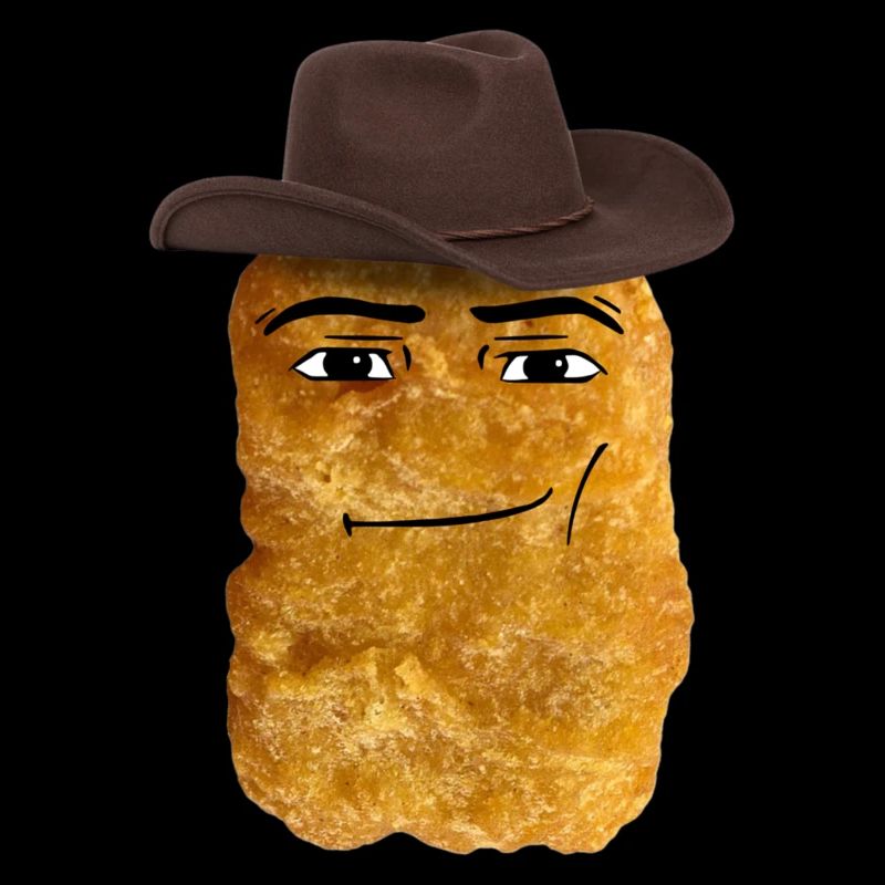 Cowboy Chicken Nugget Meme