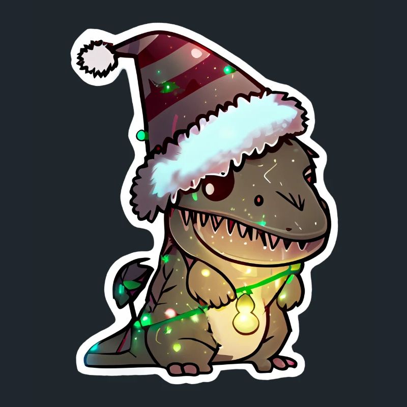 weihnachtsdinosaurier, geschenk,