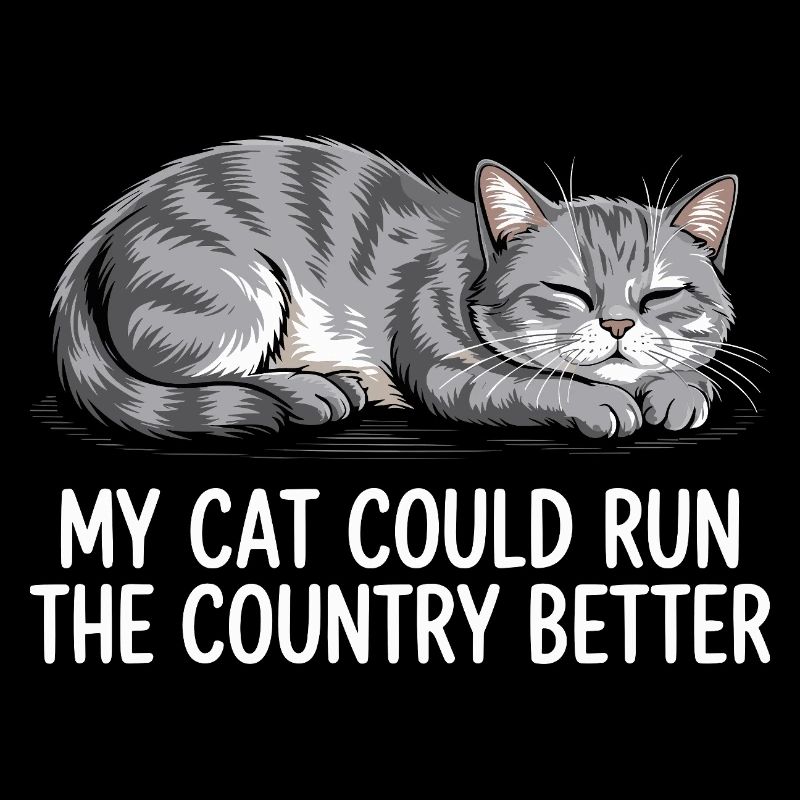 Mon Chat Gouvernerait Mieux Le Pays