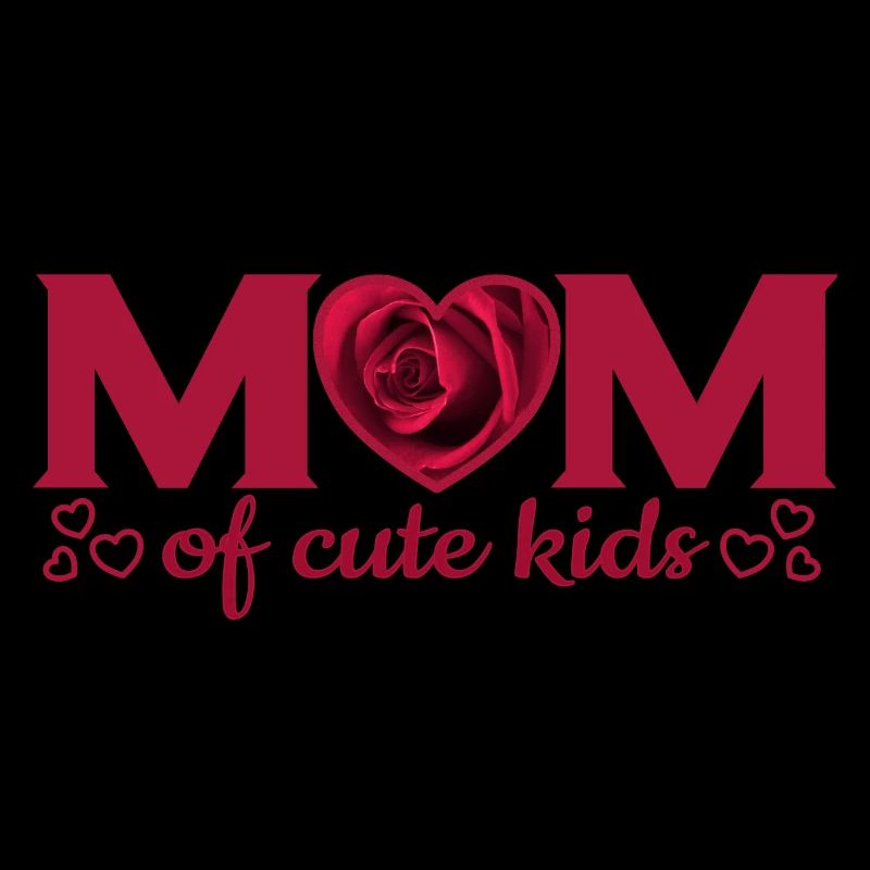 Maman d’enfants mignons