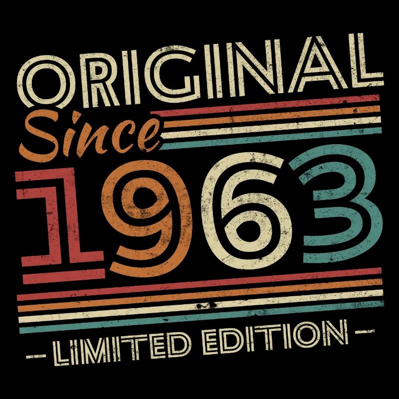 Original 1963 Vintage Birthday Gift 1963