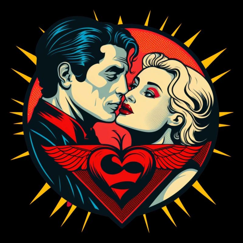 Saint-Valentin | Saint-Valentin | Rétro | Super amour