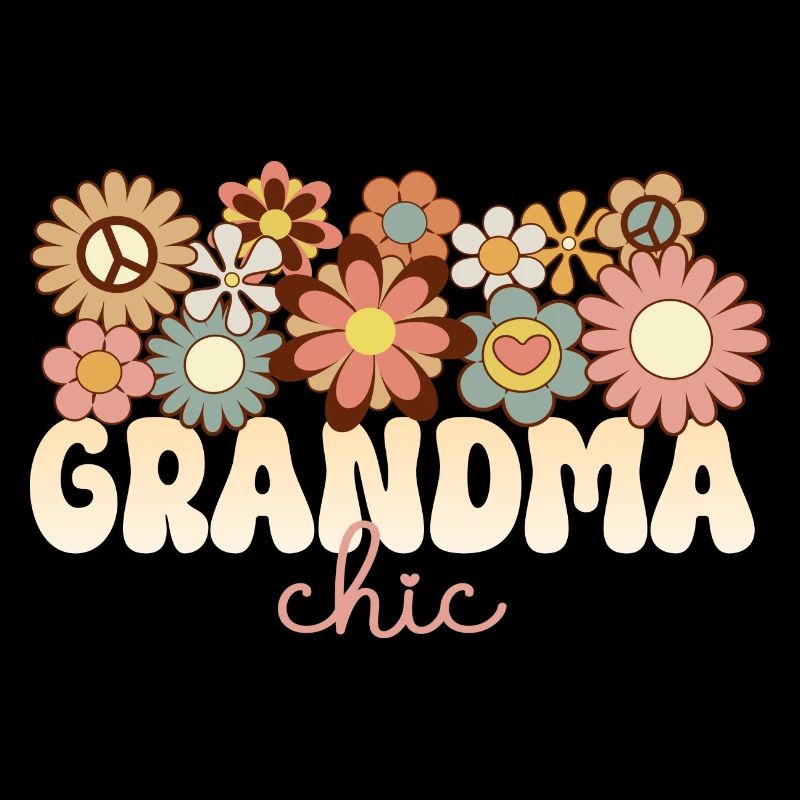 Retro Boho 1970 Mami Formidable Mamie Chic