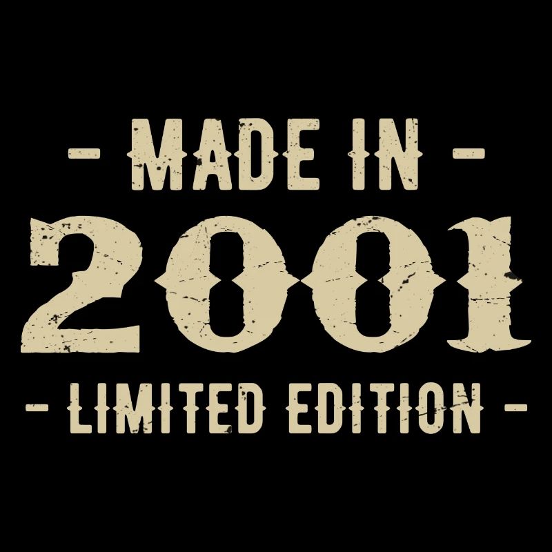 Vintage 2001 Édition Limitée Cadeau 2001